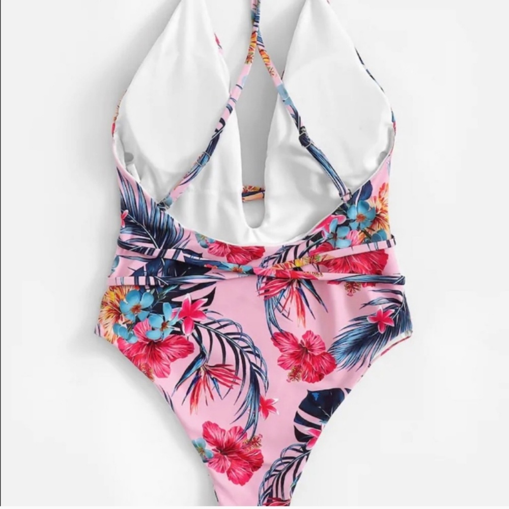 One piece floral swimsuit - Picture 2 of 2